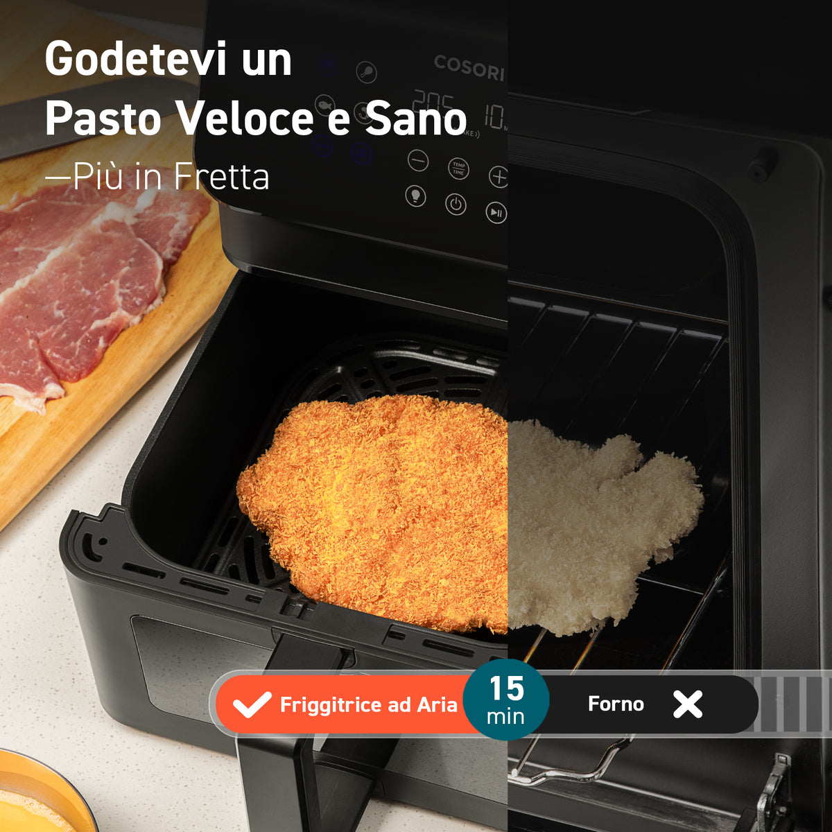 COSORI CAF-P652-KEU Friggitrice ad Aria da 6,2 L