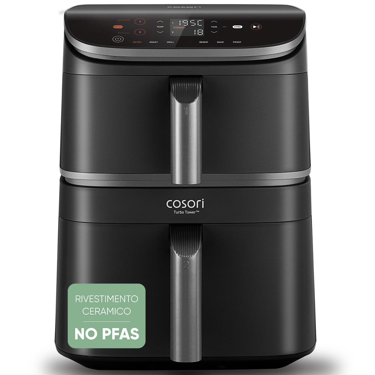 COSORI Turbo Tower™ Pro Friggitrice ad Aria da 10,8 L