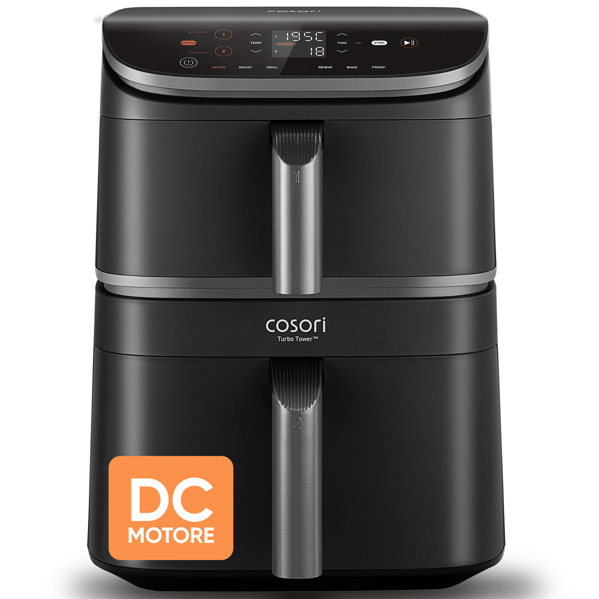 COSORI Turbo Tower 10,8 Litri Friggitrice ad Aria