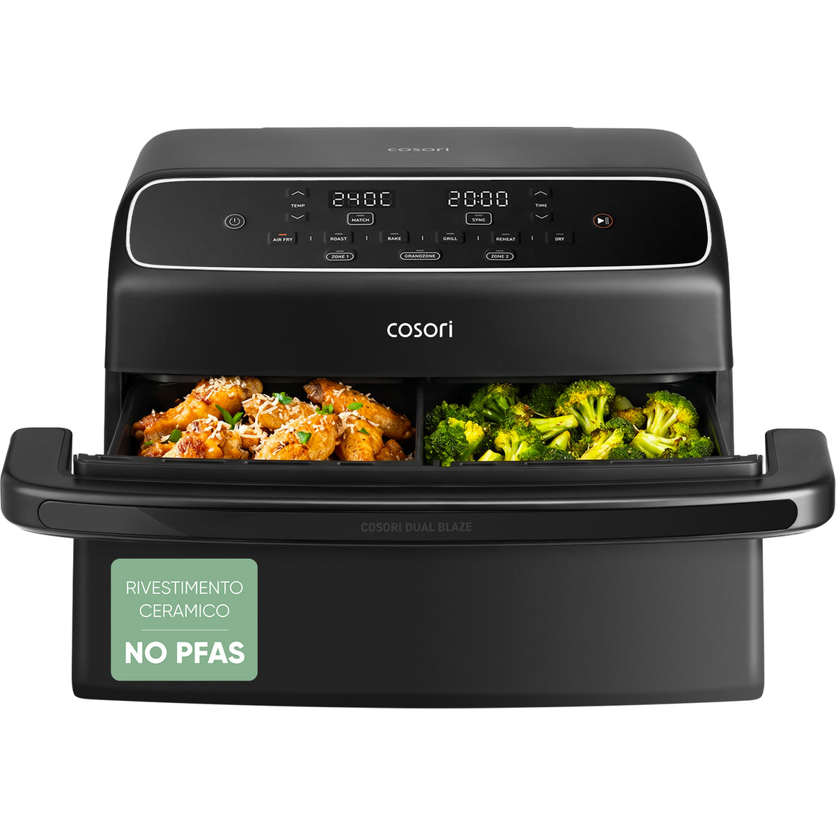 COSORI Dual Blaze Twinfry™ Friggitrice ad Aria Compatta da 8,6 L