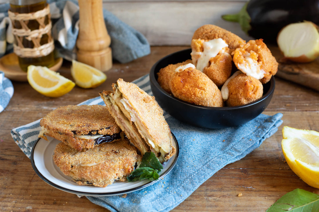 Supplì e Cordon Bleu di Melanzane